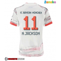 Ženske Nogometnih dresov Bayern Munich Nicolas Jackson #11 Gostujoči 2025-26 Kratki rokavi